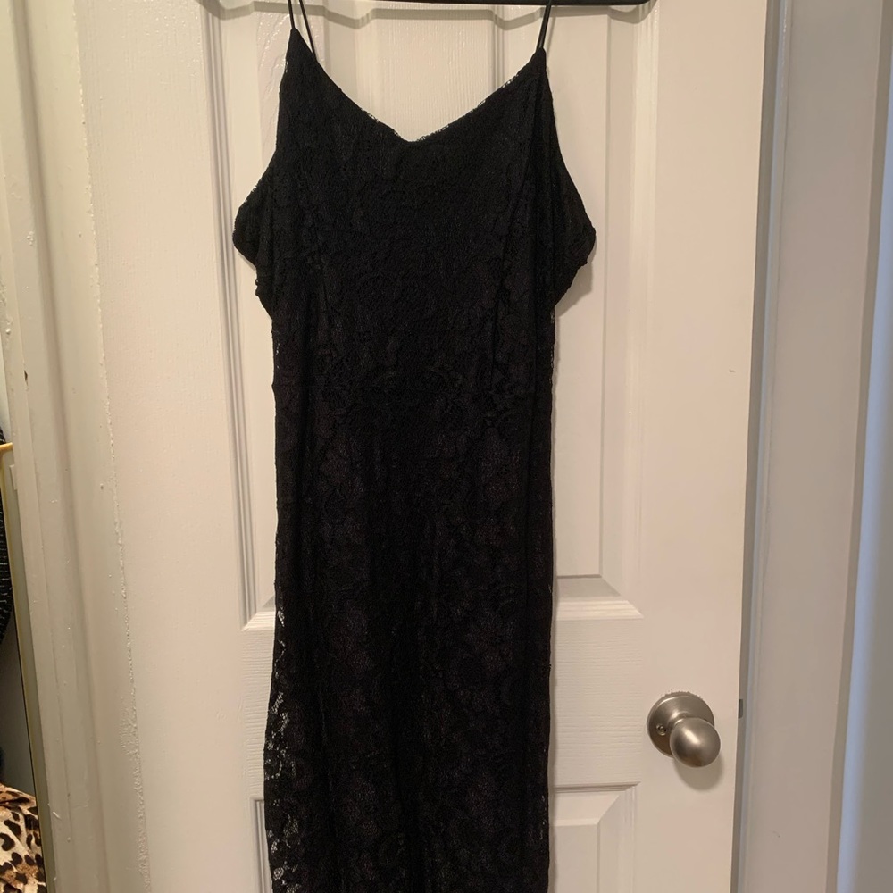 Almost Famous (Macy’s) Lace midi dress